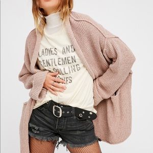 Free people low tide cardi